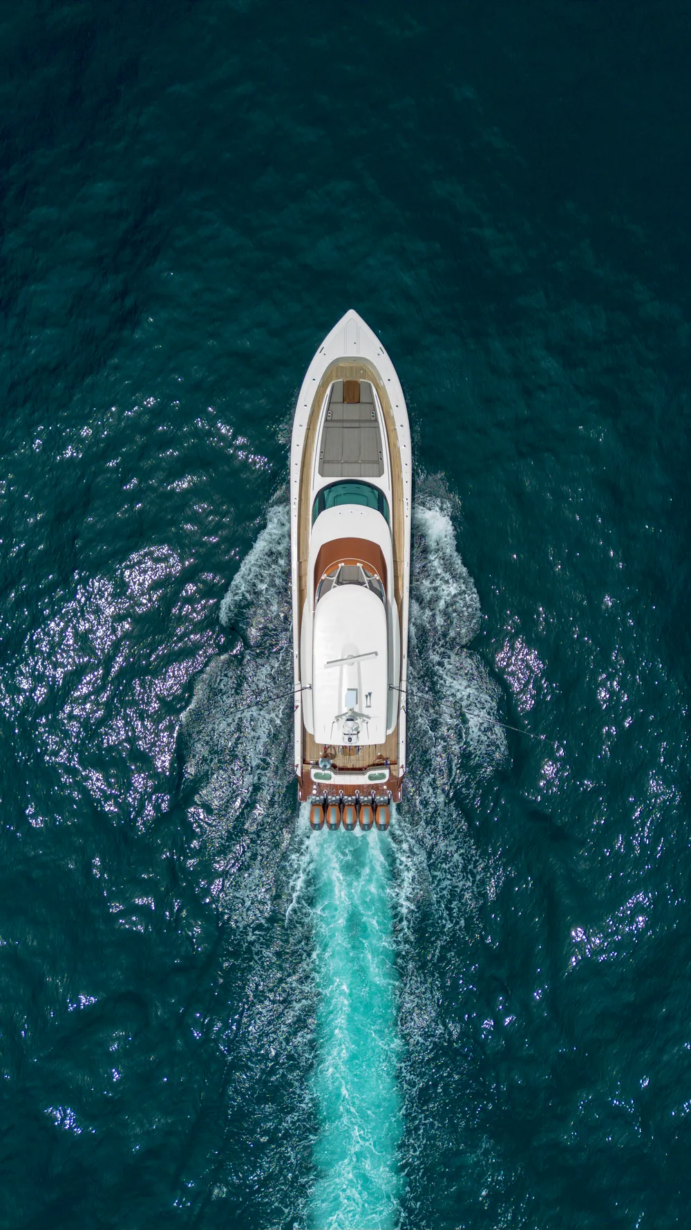 Overhead, offshore — Aerial
